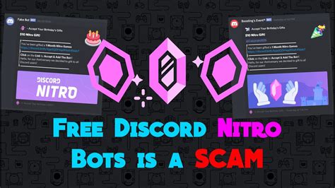 Nitro Generators are discouraged due to being the heavy cause of scammingaccount theft I don&39;t technically think they&39;re listed anywhere specifically in the ToS, but Discord looks down on those who use or supply them, and will take action. . Discord fake nitro generator
